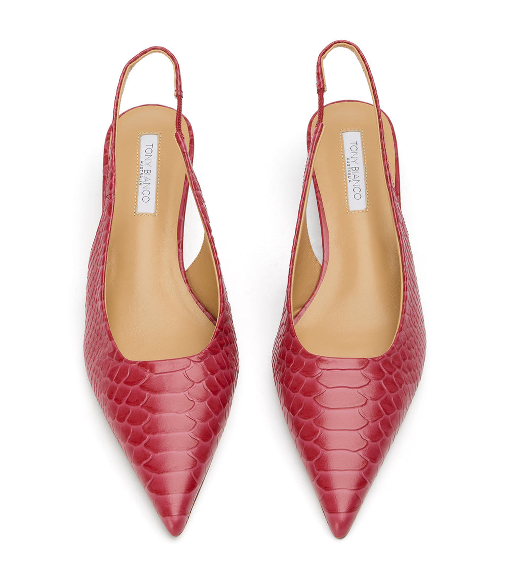 Catie Scarlet Python - Tony Bianco Discount