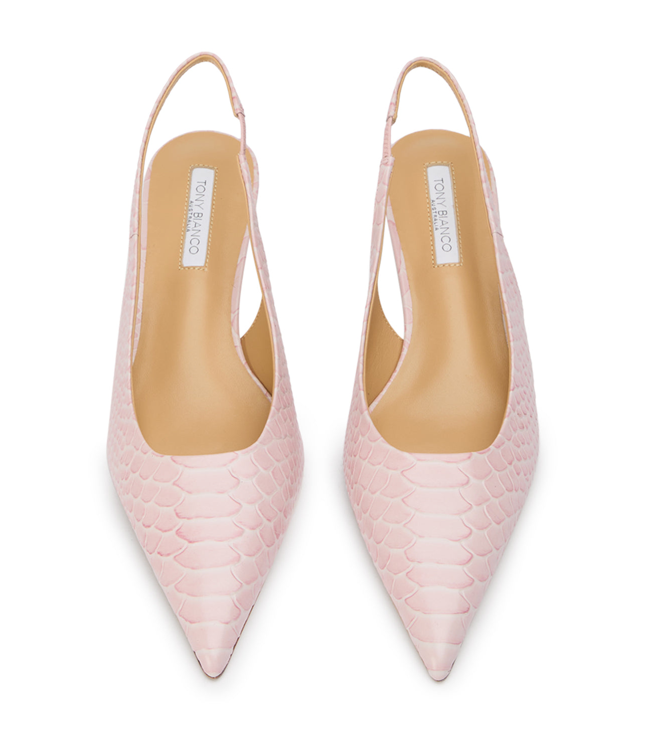 Catie Pink Python - Tony Bianco On Sale