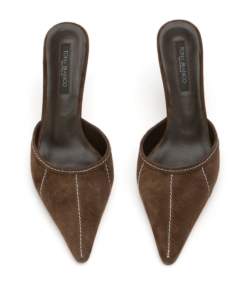 Sophie Espresso Suede - Tony Bianco On Sale