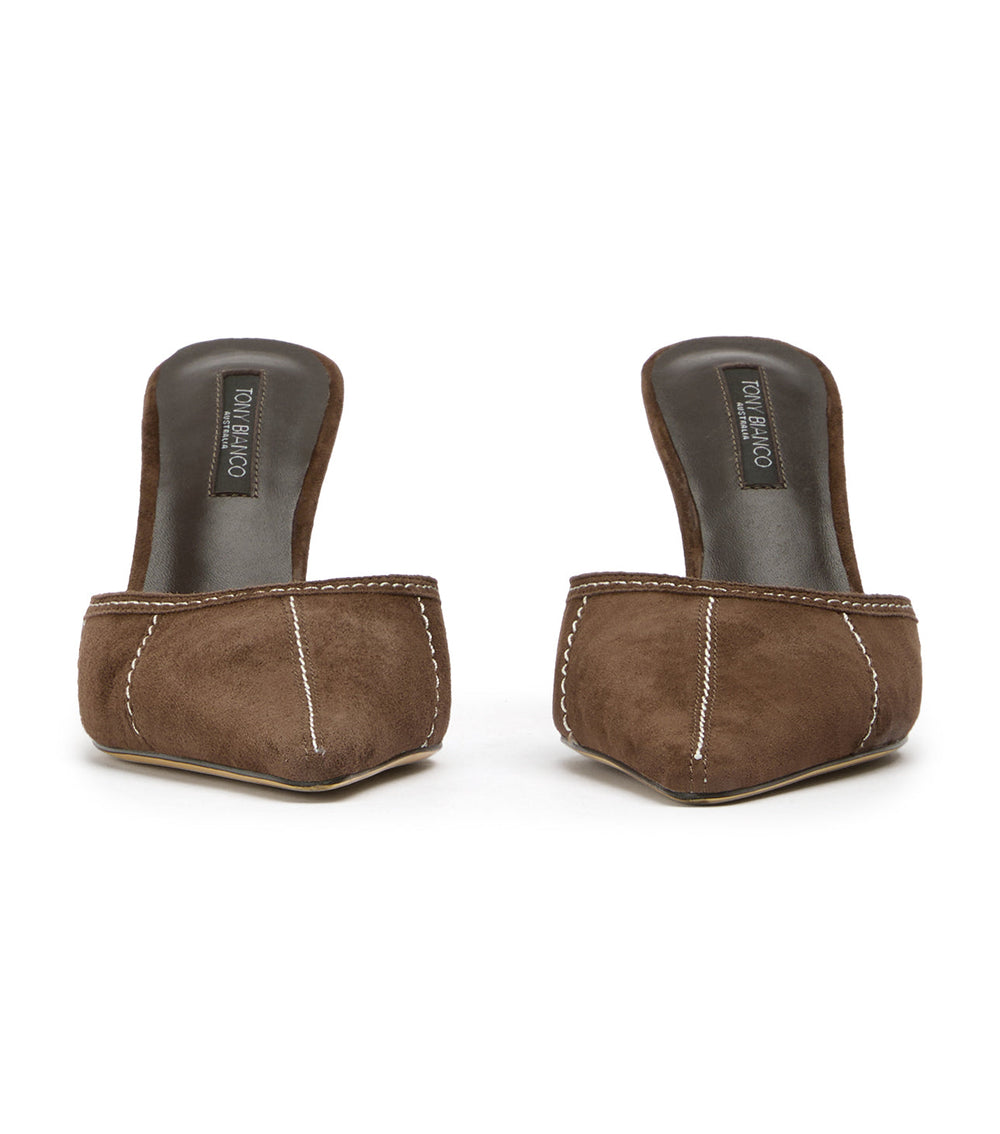 Sophie Espresso Suede - Tony Bianco On Sale