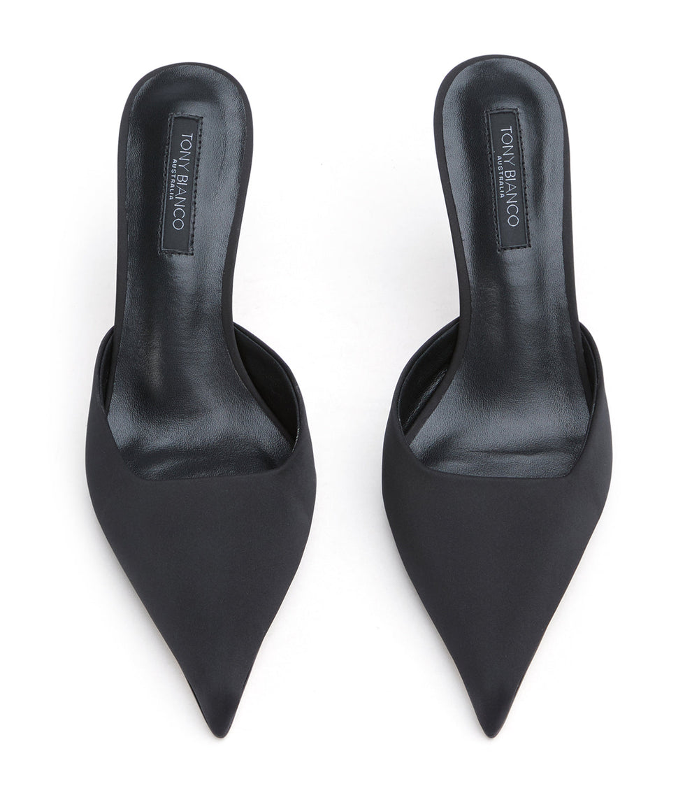 Cosmic Black Satin - Tony Bianco Outlet