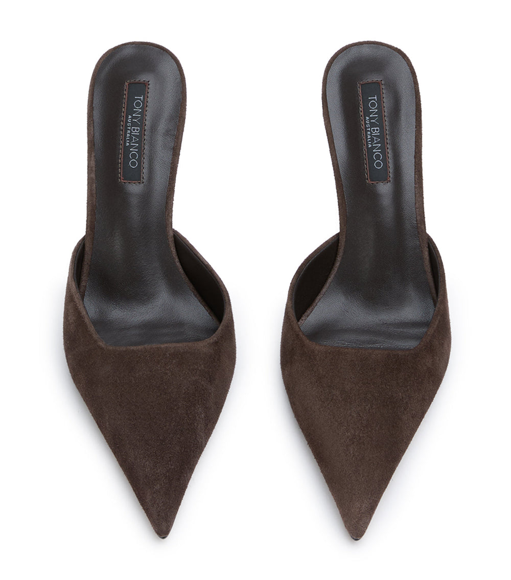 Cosmic Espresso Suede - Tony Bianco Discount