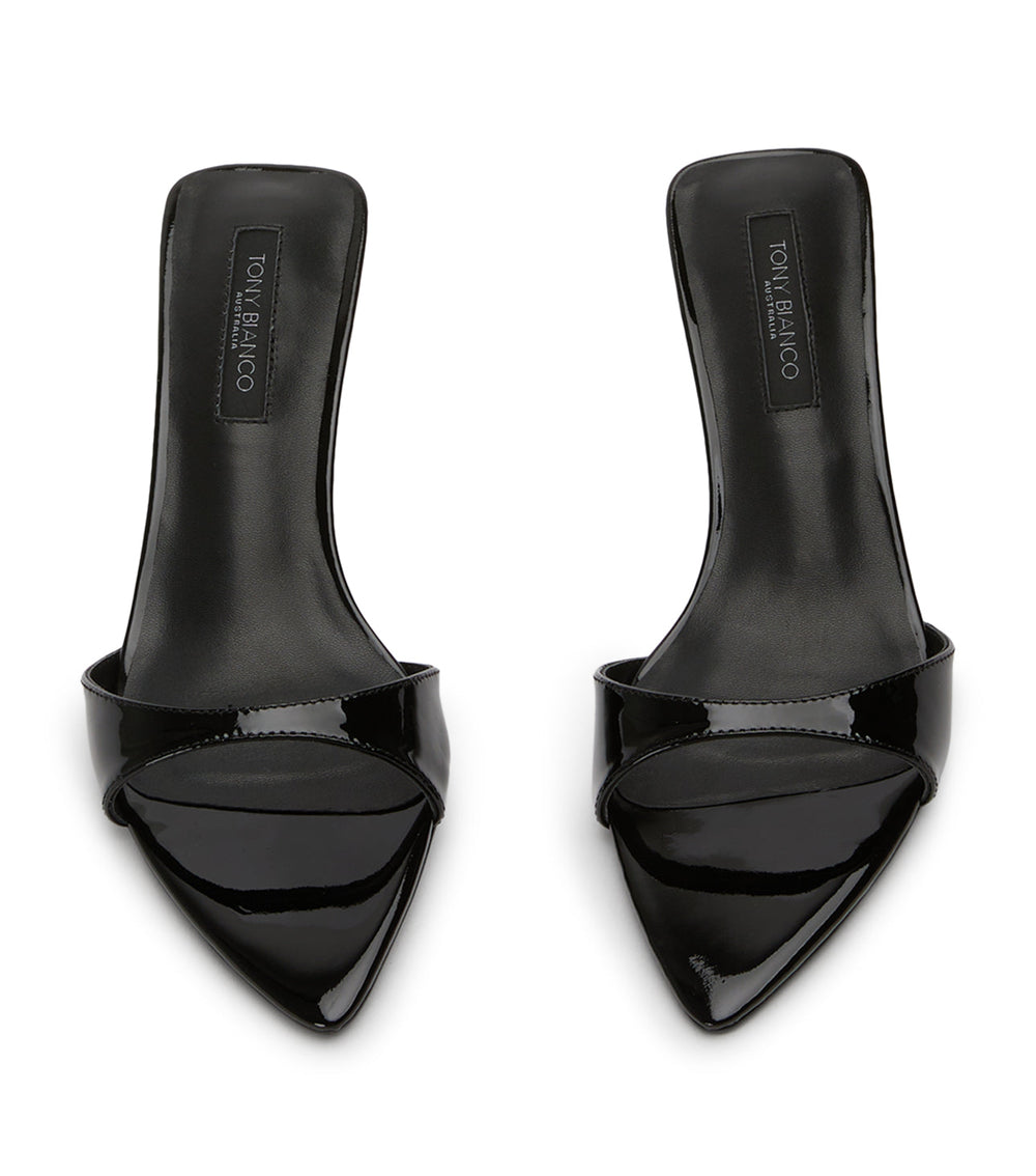 Fiesta Black Patent Heels - Tony Bianco On Sale