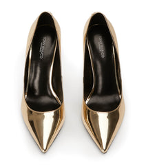 Anja Gold Shine Heels - Tony Bianco US