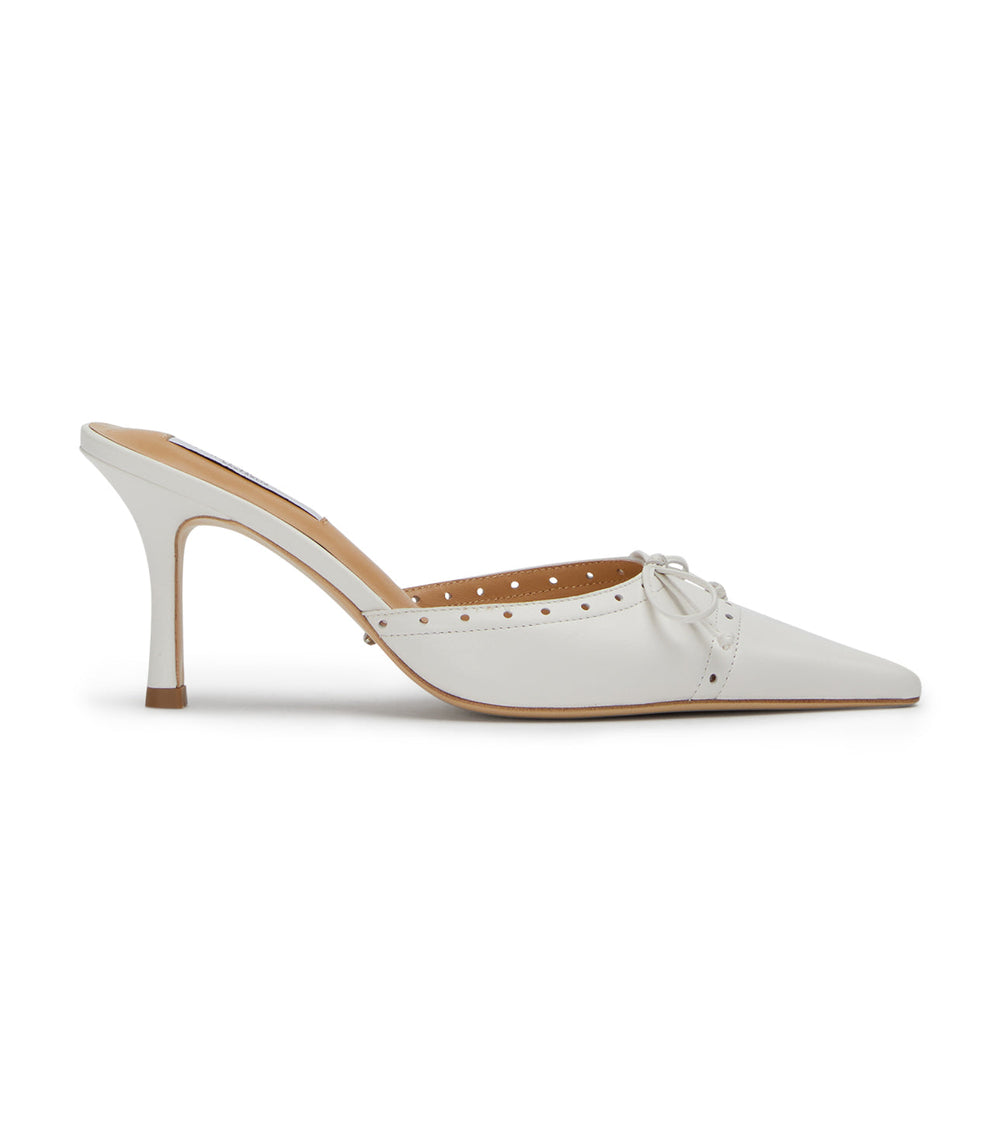 Scooter White Nappa Heels - Tony Bianco On Sale