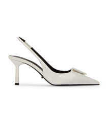Bertie White Hi Shine Heels - Tony Bianco For Sale