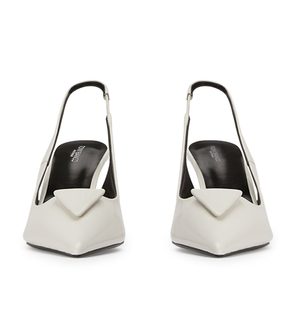 Bertie White Hi Shine Heels - Tony Bianco For Sale