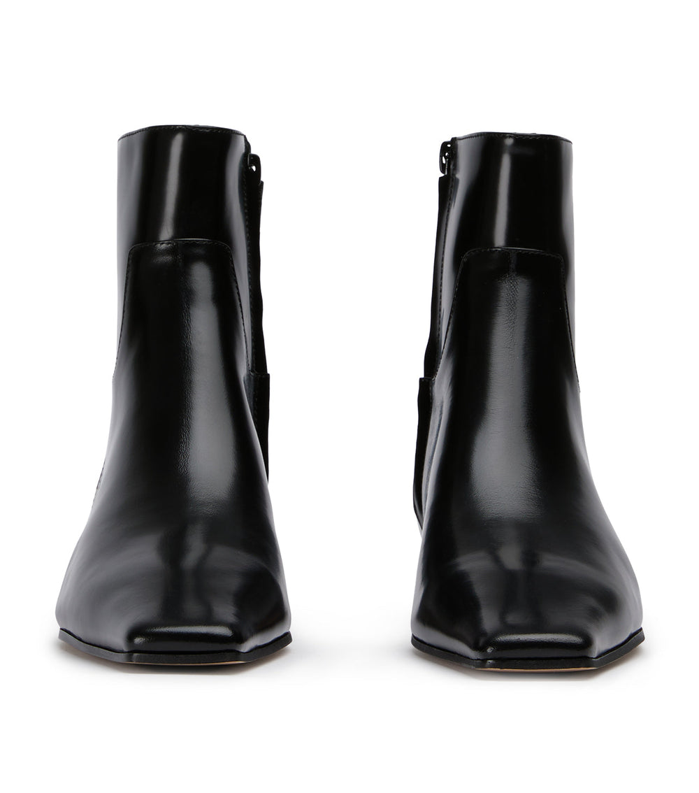 Rupert Black Hi Shine Ankle Boots - Tony Bianco Sale