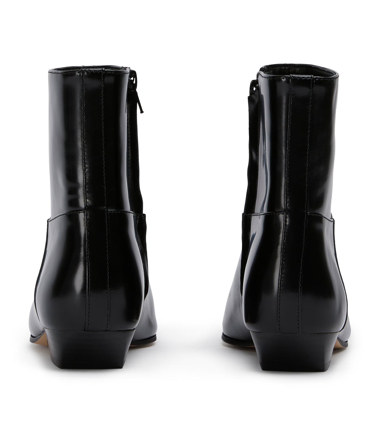 Rupert Black Hi Shine Ankle Boots - Tony Bianco Sale