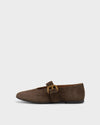 Brown, Suede