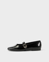 Black, Patent Leather