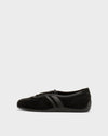 Black, Suede