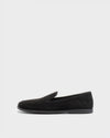 Black, Suede