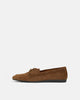 Brown, Suede