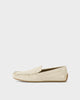 Beige, Embossed Leather