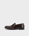 Dark Brown, Patent Leather