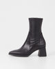 Black, Leather/Comb
