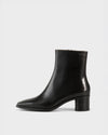 Black, Leather