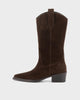Dark Brown, Suede