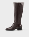Dark Brown, Leather