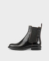 Black, Leather/Contrast Edges