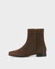 Dark Brown, Suede