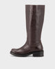 Dark Brown, Leather