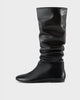 Black, Leather