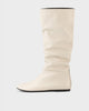 Beige, Leather