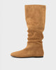 Beige, Suede