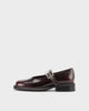 Dark Red, Polished Leather