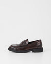 Dark Red, Polished Leather