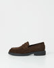 Dark Brown, Suede