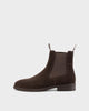 Dark Brown, Suede