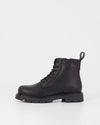 Black, Oily Nubuck