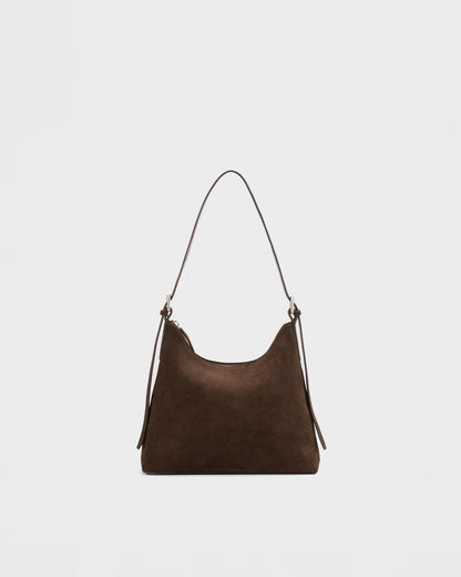 Dark Brown, Suede