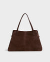 Dark Brown, Suede