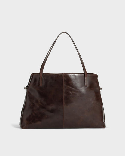 Dark Brown, Leather