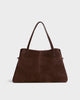Dark Brown, Suede