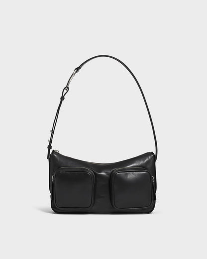 Black, Leather