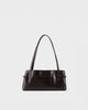 Brown, Embossed Leather