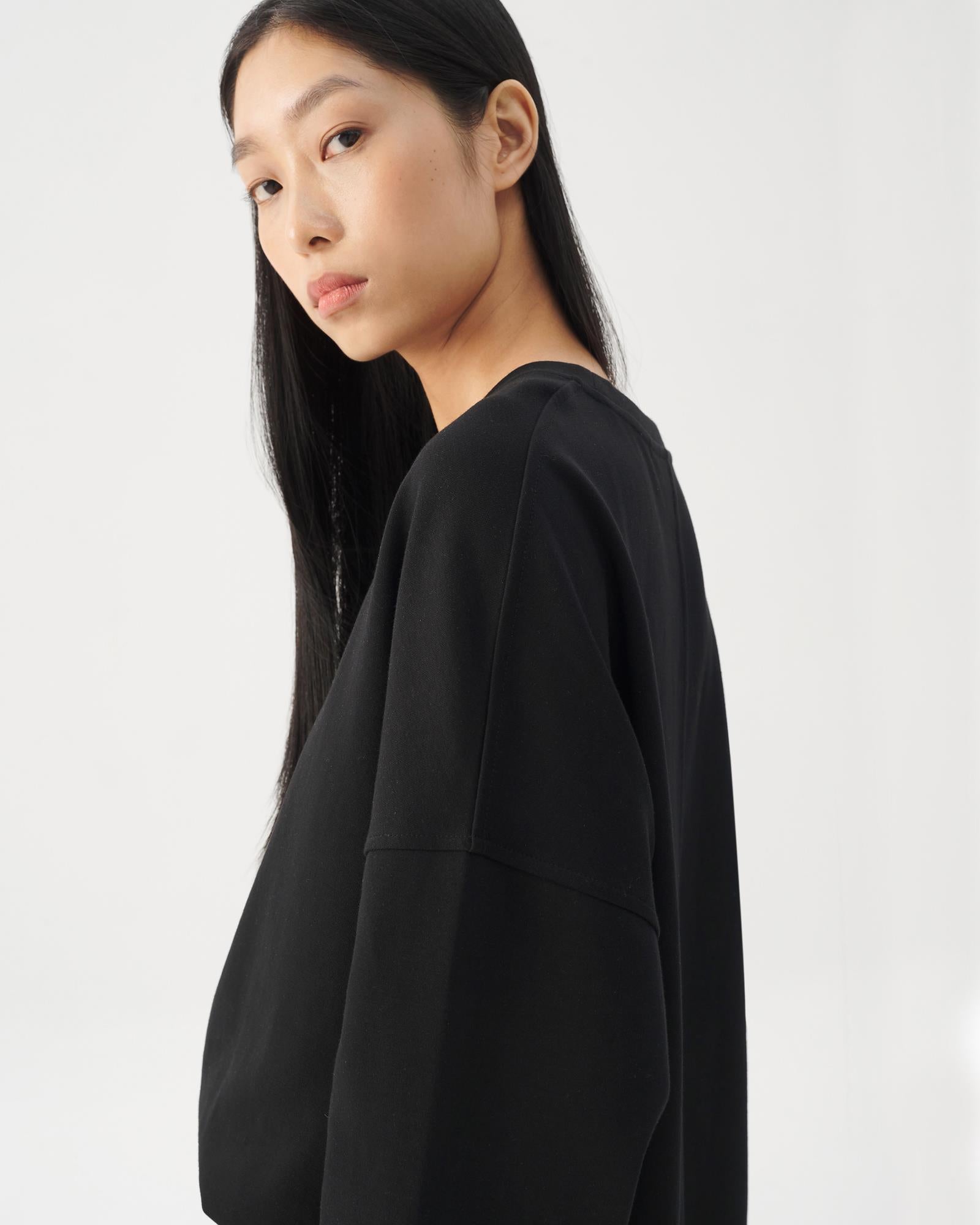 Vagabond Boxy long sleeve t-shirt w