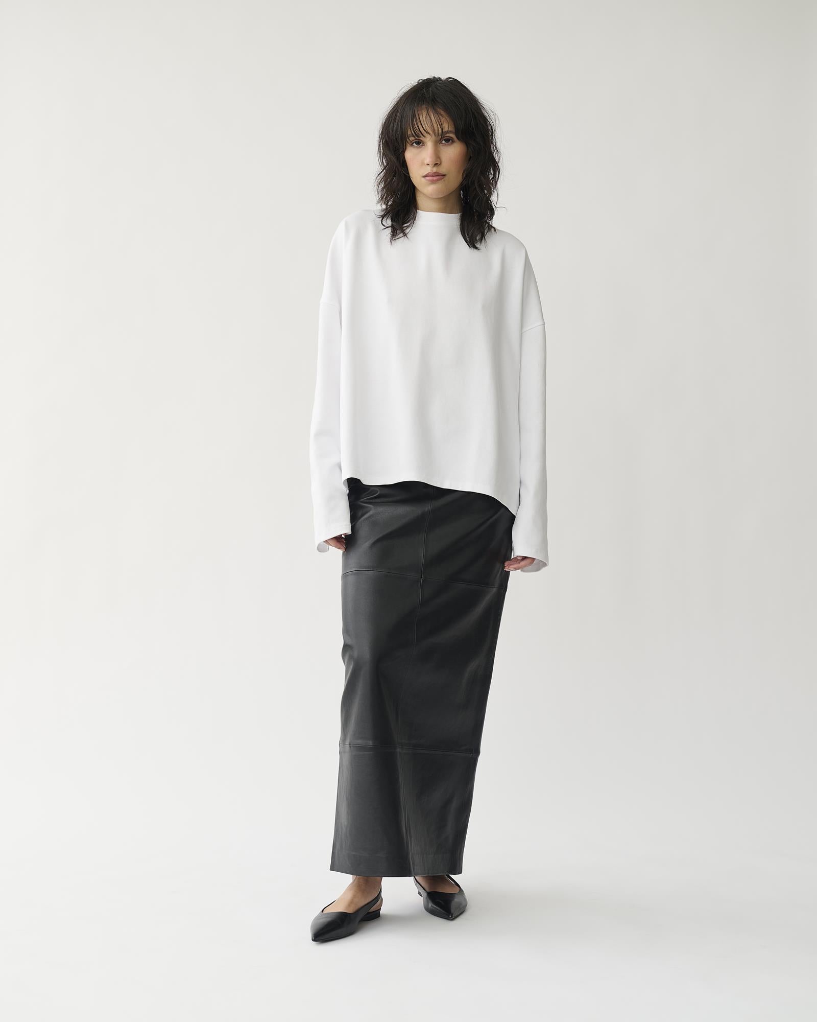 Vagabond Boxy long sleeve t-shirt w